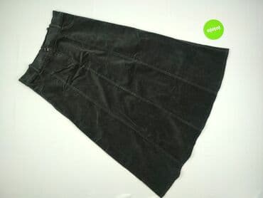 sztruksowa spódnice midi: Spódnica damska, rozmiar M — 3