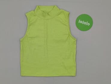 limonkowy sweter reserved: Top damski, rozmiar S — 2