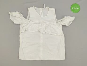 biala bluzka na jedno ramie: Bluzka damska, rozmiar M — 3