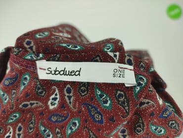 czerwona kurtka damska reserved: Subdued, Ponczo damskie, rozmiar One size — 4