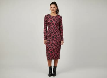 mohito sukienka panterka długą: Sukienka damska, rozmiar L — 1