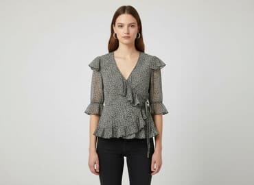 sinsay krótkie spodenki: Sinsay, Bluzka damska, rozmiar XS — 6