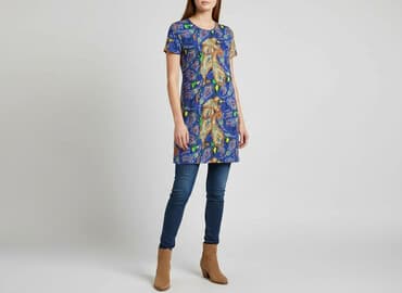 allegro sukienki damskie midi: Sukienka damska, rozmiar M — 5