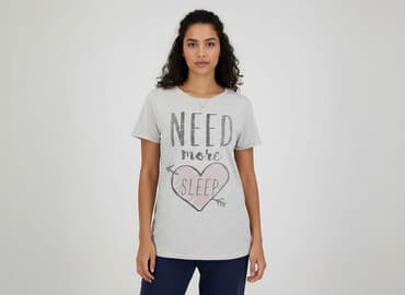 spodnie od piżamy damskie hello kitty: Верх піжами, розмір S — 1