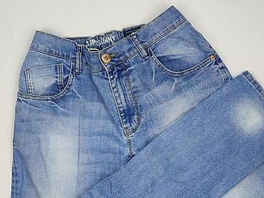 koszula next: Spodnie jeansowe, Next, 14 lat, 164, stan - Bardzo dobry — 1