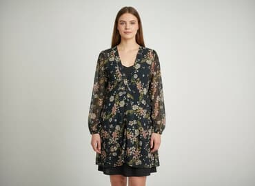 sukienki z wiazaniem na szyi: Sukienka damska, rozmiar M — 1