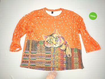 bluzka z otworem na kciuk: Emery Rose, Women's blouse, size 5XL (EU 50) — 2