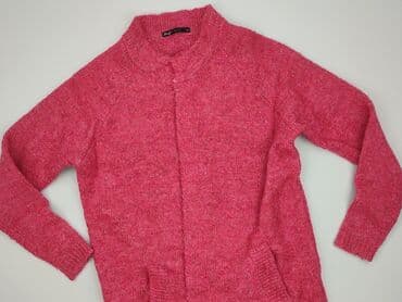 ponczo sweter: Kardigan damski, M — 1