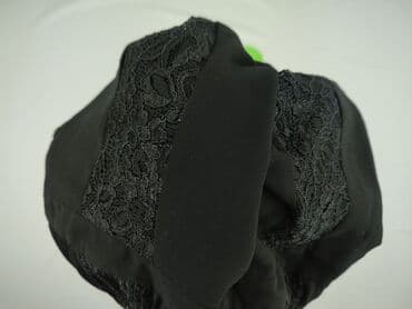 czarna sukienka z przezroczystymi rękawami: Women`s dress, size S — 6