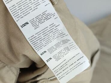 spodnie khaki reserved: Reserved, Spodnie cargo damskie, L — 5
