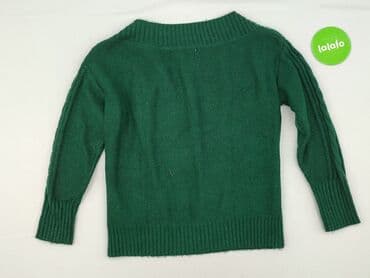 kurtki zimowe butelkowa zieleń: Sweter damski, M — 3