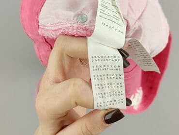 dżinsy w róże: Yessica, Jeansy damskie, rozmiar L — 5