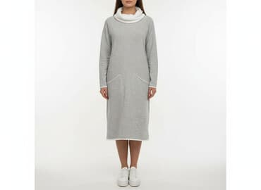 długi sweter z golfem sukienka: Women`s dress, size S — 1