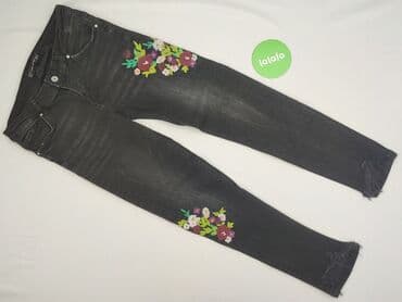 top srebrny zara: Zara, Jeansy damskie, M — 2