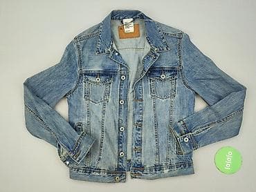 kurtki dzinsowe: H&M, Kurtka jeansowa damska, rozmiar S — 2