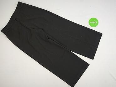 czarne cargo pull and bear: H&M, Брюки жіночі, розмір M — 3