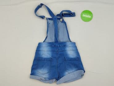 jeansy flare co to znaczy: Denim, Ogrodniczki damskie, S — 3