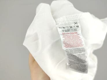 biała jedwabna bluzka damska: Beloved, Bluzka damska, rozmiar S — 5