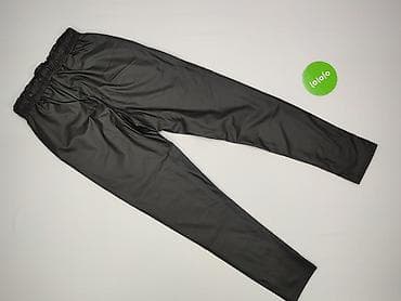 trampki na platformie h: Spodnie materiałowe damskie, rozmiar S — 3