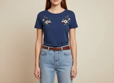 koszulka piłkarska z własnym nadrukiem barcelona: Orsay, T-shirt damski, S — 6