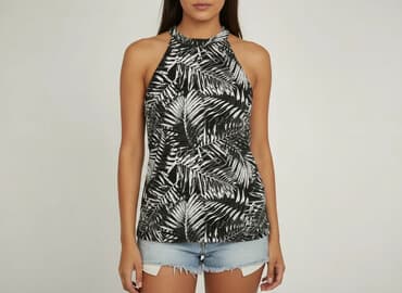 steve madden klapki z futerkiem: F&F, Top damski, rozmiar S — 6