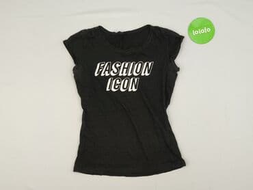 czarne koszulki damskie z nadrukiem: Retro & Icone, Футболка жіноча, розмір S — 3