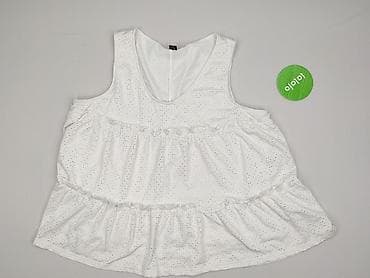 t shirty basic v neck: Shein Curve, Bluzka damska, rozmiar 2XL — 2