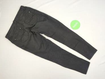 czarne skinny jeans: Jeanswear, Jeansy damskie, rozmiar L — 3