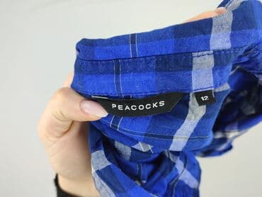 bluzki z krótkim rękawem dla chłopca: Peacocks, Koszula damska, rozmiar M — 4