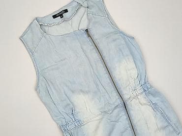 dr denim spodnie: Sukienka damska, rozmiar L — 1