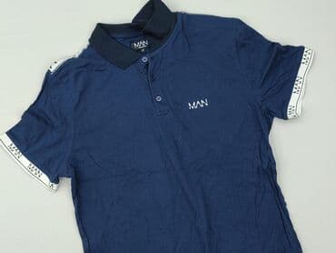 hugo boss koszulka męska: BoohooMAN, Koszulka polo dla mężczyzn, rozmiar M — 1