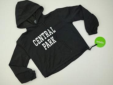 czarne bluzki: Bluza z kapturem damska, rozmiar L — 2