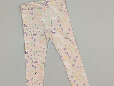 reserved woskowane spodnie: Leggings for kids, So cute, 1.5-2 years, 92, condition - Very good — 1