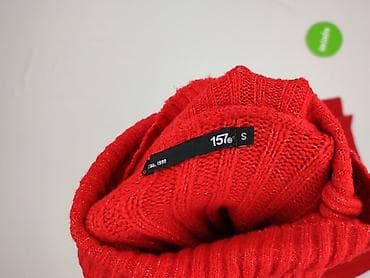 czerwona sukienka pull: 157, Sukienka damska, rozmiar S — 4