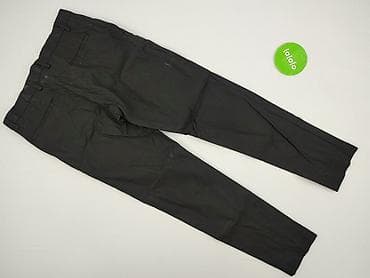 czarne t shirty basic: Chino, Spodnie materiałowe damskie, rozmiar M — 3