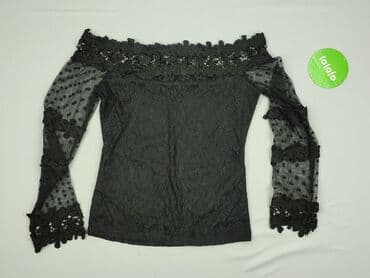 hiszpanki bluzki czarne: Bluzka damska, rozmiar L — 3