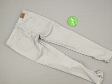 woskowane legginsy z wysokim stanem zara: Zara, Spodnie materiałowe damskie, rozmiar M — 3