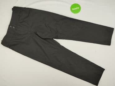 c a spodnie damskie z wysokim stanem: Spodnie materiałowe damskie, rozmiar L — 2