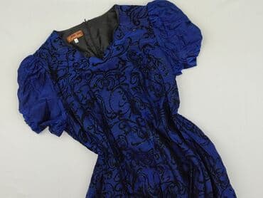 sukienki maxi na wesele niebieska: Sukienka damska, rozmiar 5XL — 2