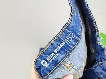 mango outlet spodnie: Spodnie jeansowe, 12 lat, 146/152, stan - Bardzo dobry — 4