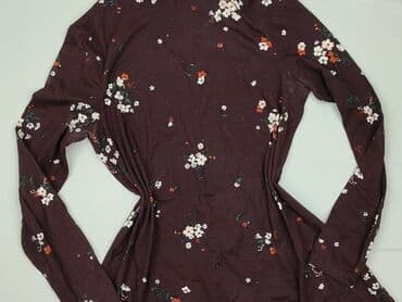 bordowa długa sukienki: Cleve, Sukienka damska, rozmiar XL — 1