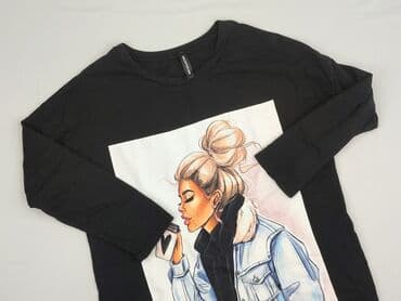 bluzka z dlugim rekawem czarna: Tunika damska, rozmiar 3XL — 1