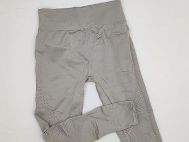 legginsy w prążki hm: H&M Sport, Legginsy Sportowe damskie, rozmiar S — 1