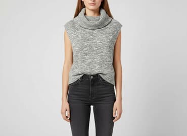 sweter z tiulowymi rękawami: New Look, Sweter damski, rozmiar M — 7