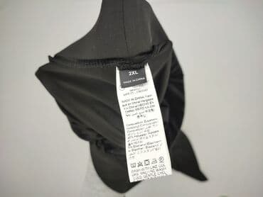 legginsy z suwakiem: Spodnie materiałowe damskie, 2XL — 4