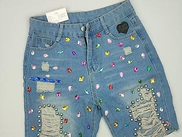pajac: DENIM JEANS, Szorty damskie, rozmiar L — 1