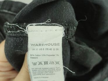 hm krótkie spodenki czarne: Warehouse, Szorty damskie, rozmiar M — 5