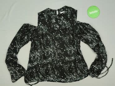 czarne bluzki z fredzlami: Reserved, Bluzka damska, rozmiar S — 3