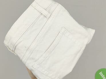 spodenki jeansowe z wysokim stanem pull and bear: Denim Co, Szorty damskie, rozmiar M — 6