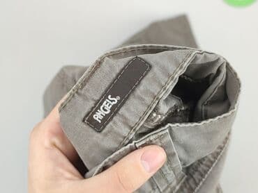 spodnie z wysokim stanem dla niskich: Spodnie materiałowe damskie, S — 4